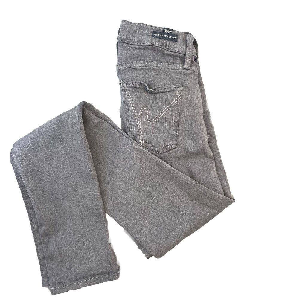 Citizens Of Humanity Gray Skinny Jeans
